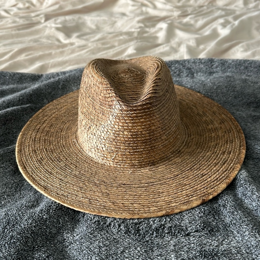 Premium straw hemlock sun hat
